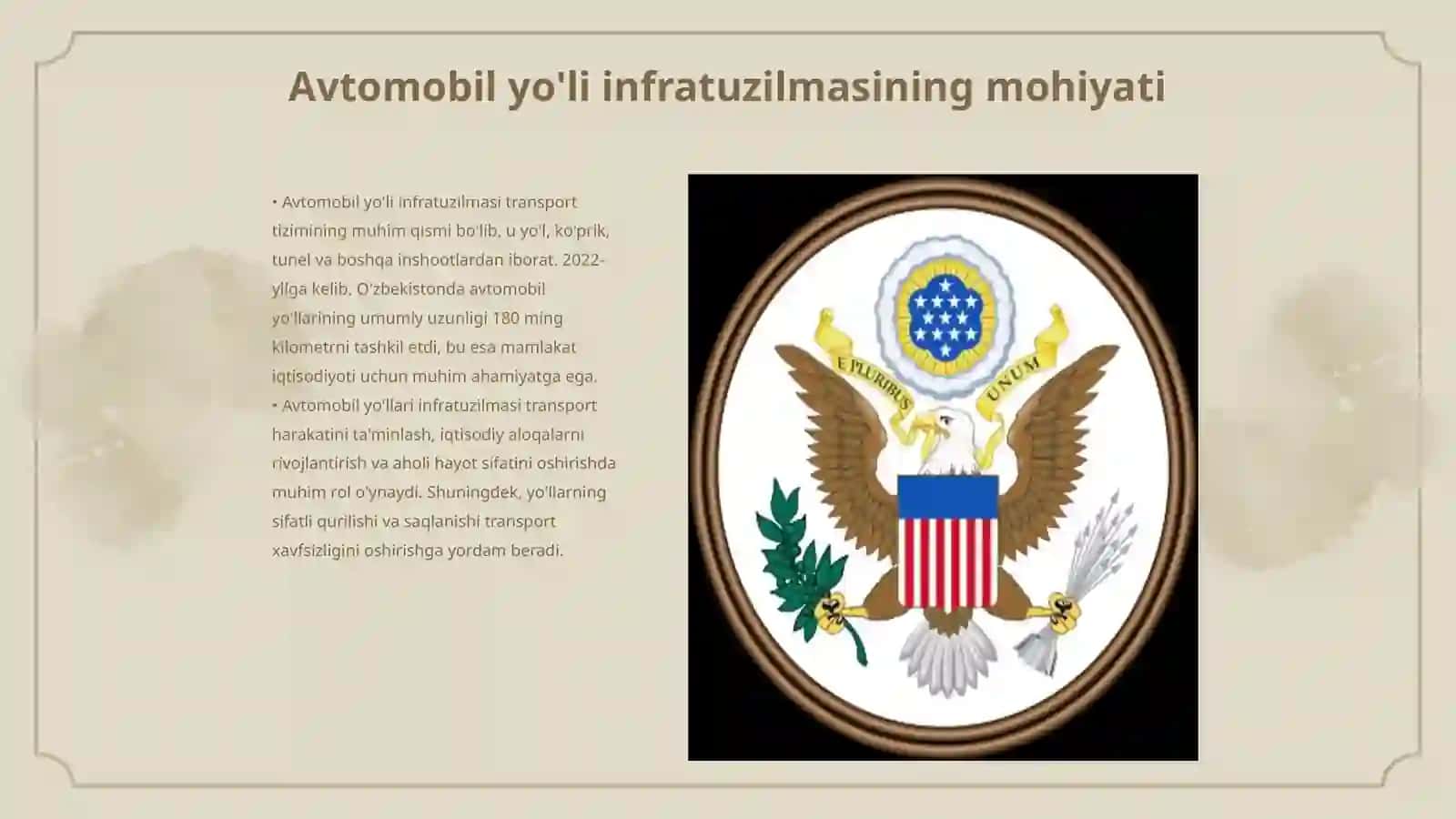 Avtomabil yo'li infratuzilmasi 3