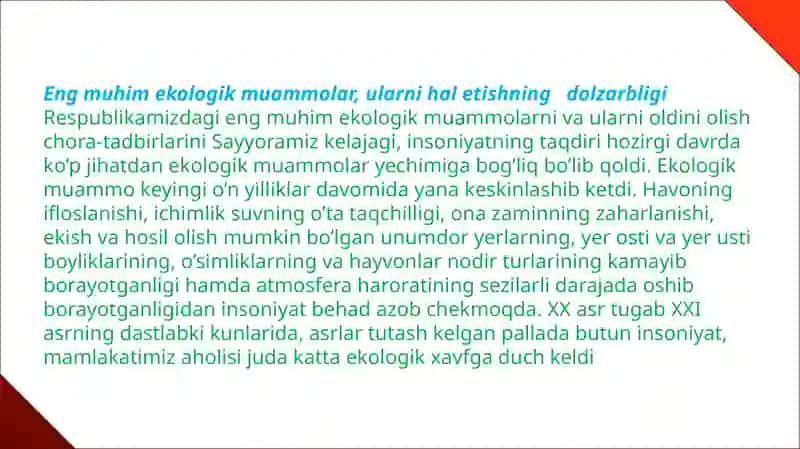 Globalekologik muammolar 3