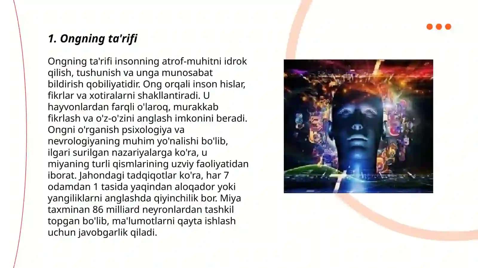 Ong haqida tushuncha va uning xossalari 3