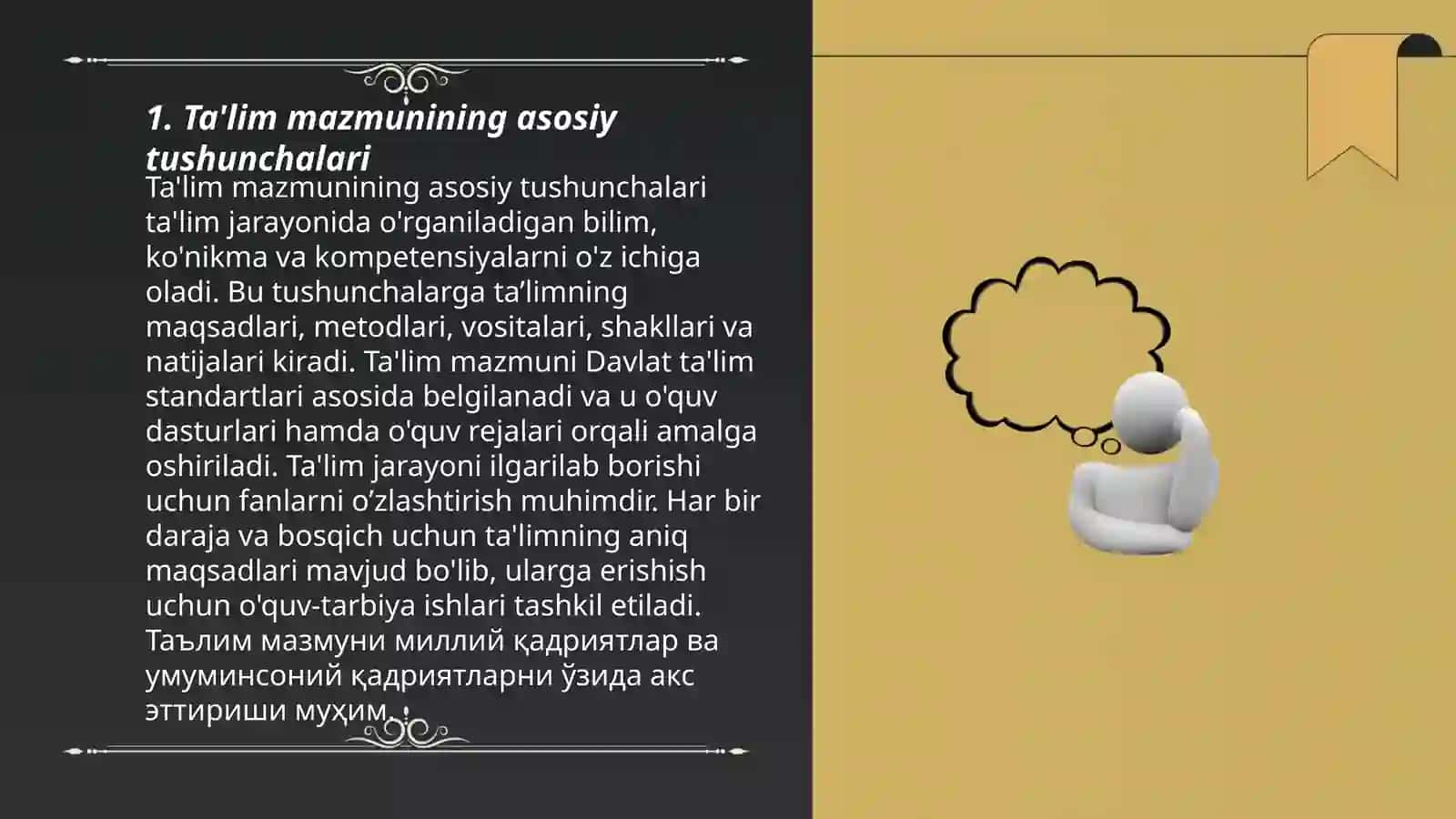 Toʻraqulov Shahbozjonning tayyorlagan mustaqil ishi 3