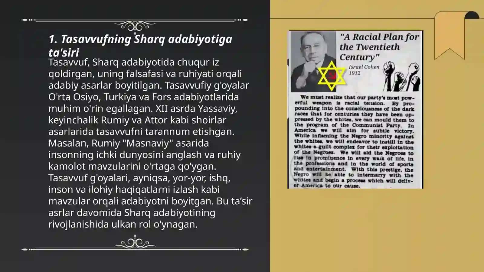 Tasavvuf ta'limotining Sharq madaniyatiga ta'siri 3