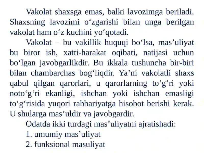 BOSHQARUV VAKOLATLARI 3