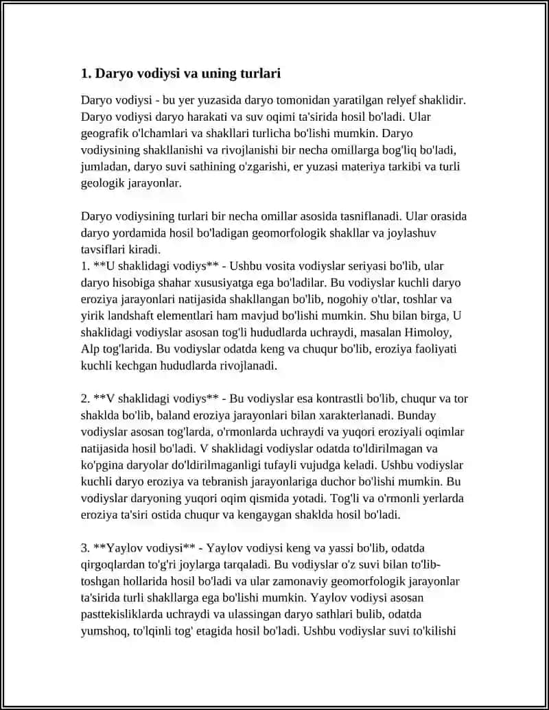 FLYUVIAL RELYEF SHAKLLARI 3