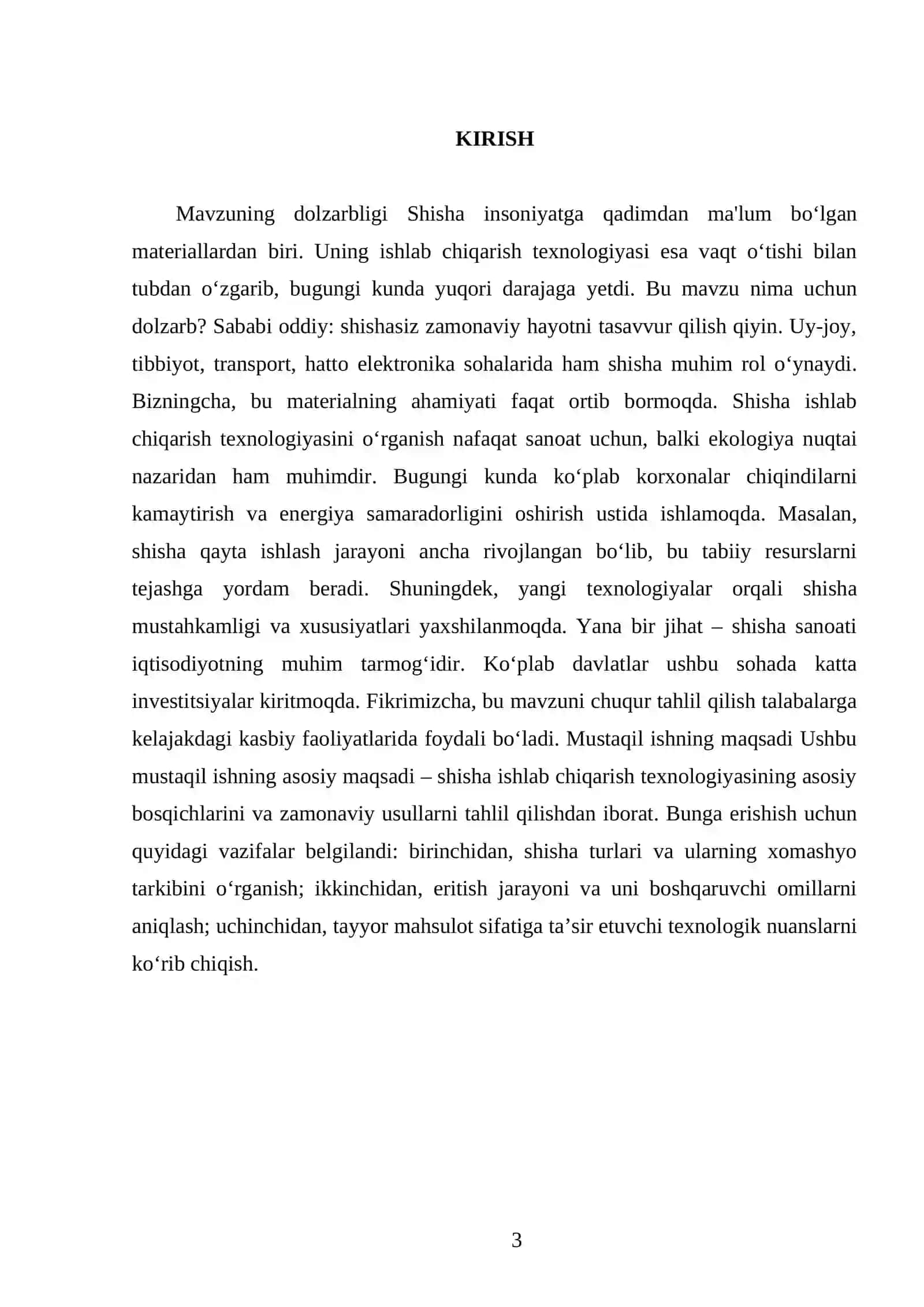 Shisha ishlab chiqarish texnologiyasi 3