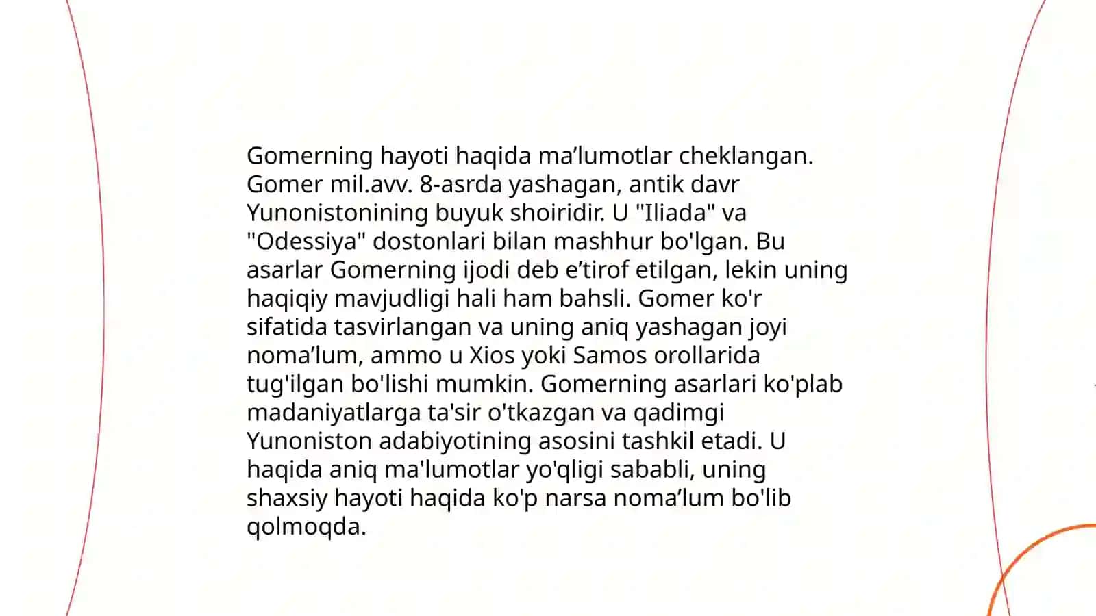 Jahon adabiyotshunosligida Gomer masalasi 3