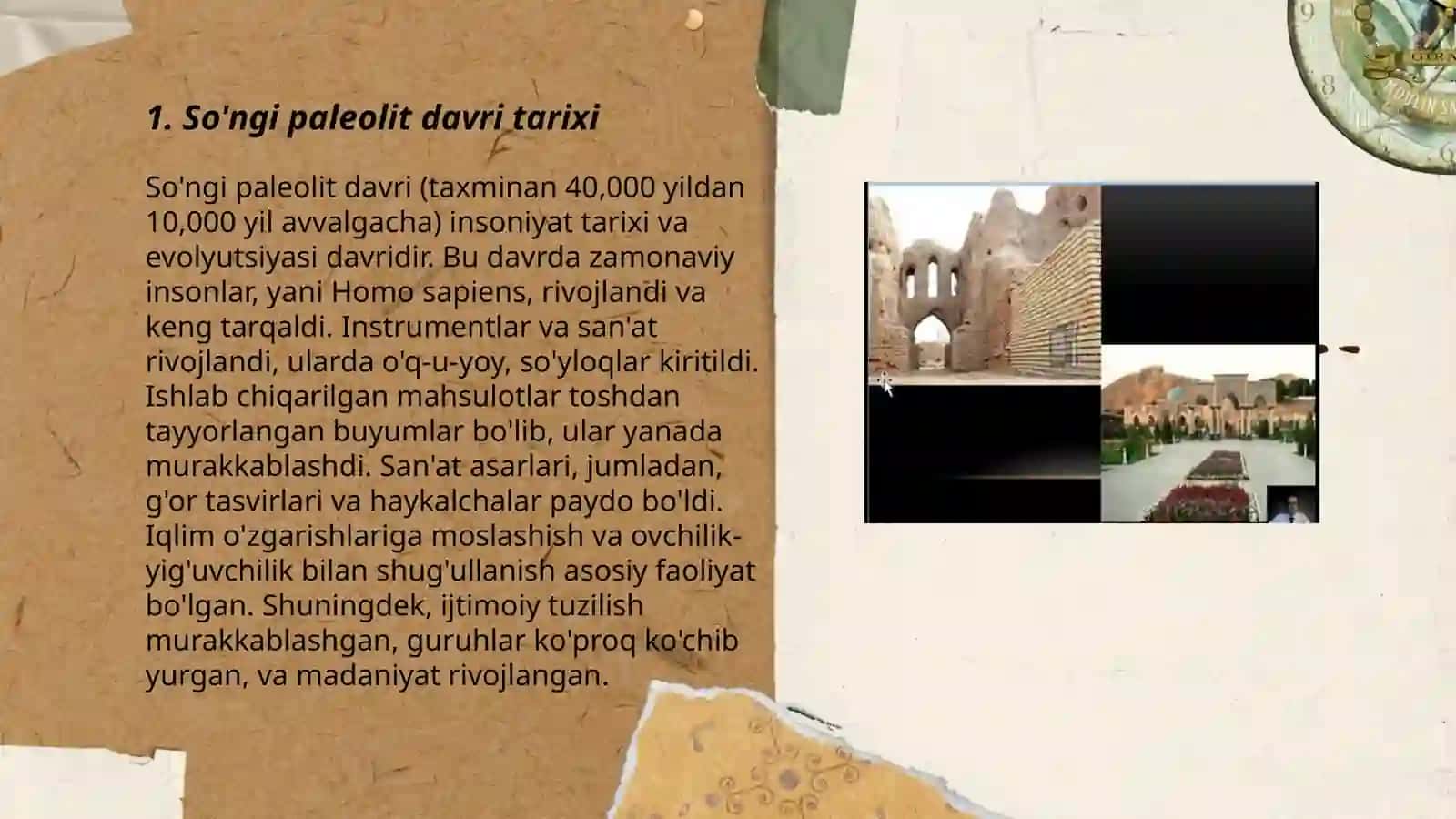 So'ngi paleolit davri va uning yodgorliklari 3