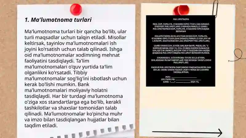 Ma'lumotnoma Ishonchnoma Tilxat 3