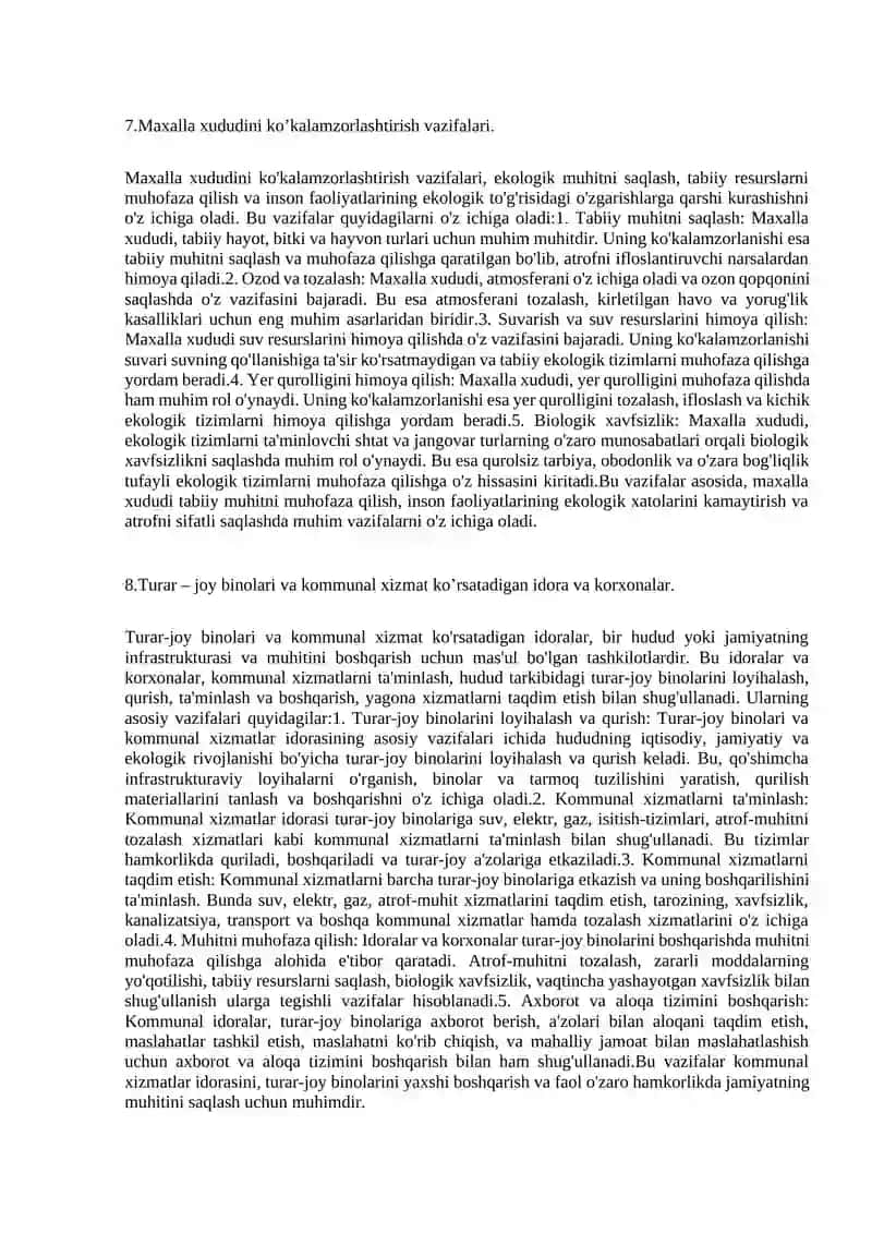 Uy joy binolari va muxandislik tarmoqlarning eskirishi 3