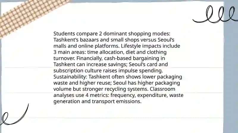 Presentation Style, Savings and Sustainability 3