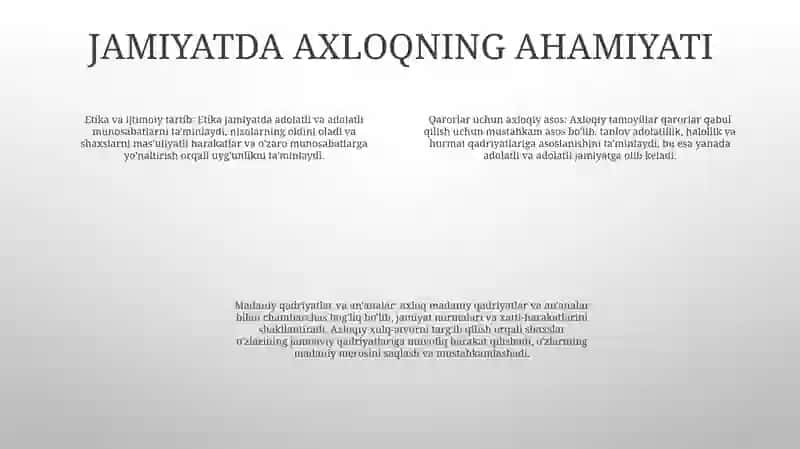 Etikaning Mohiyati Va Ahamiyati 3