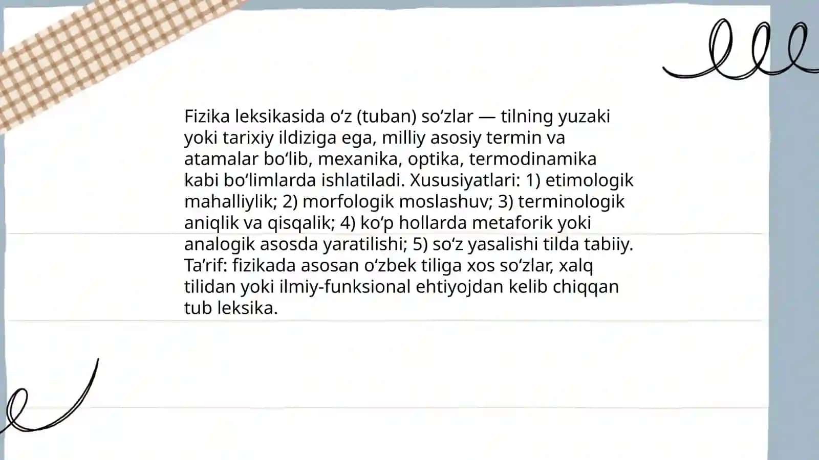 O'zbek tili leksikasining boyish manbalari 3