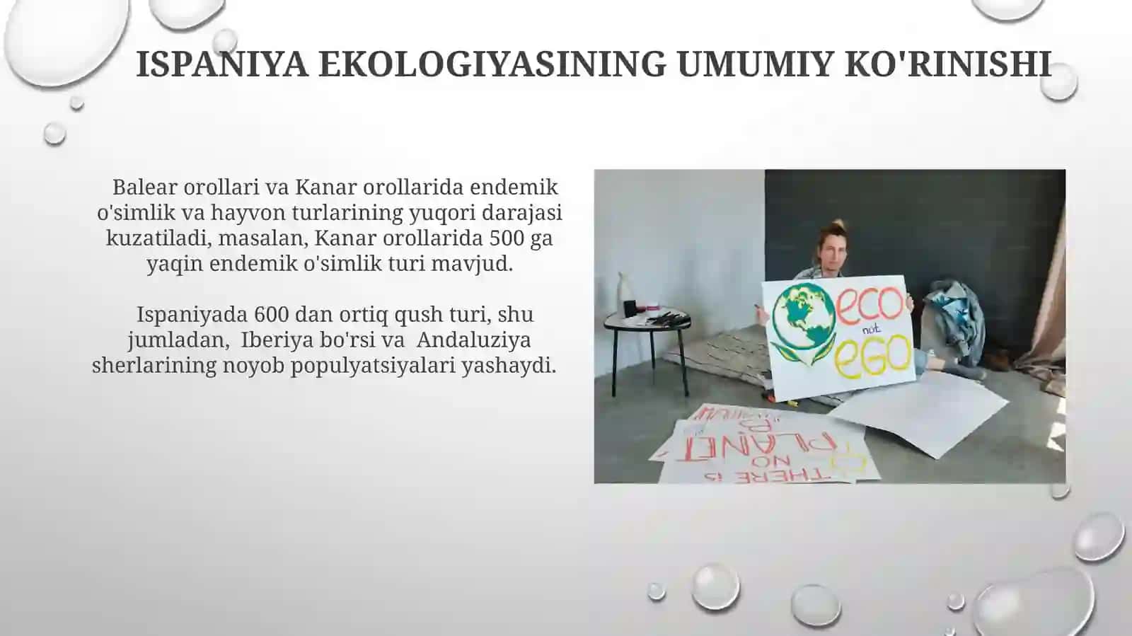 Ispaniya ekologiyasi 3