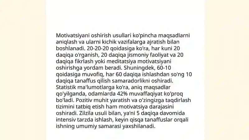 O'quvchi shaxsini tarbiyalash usullari 3