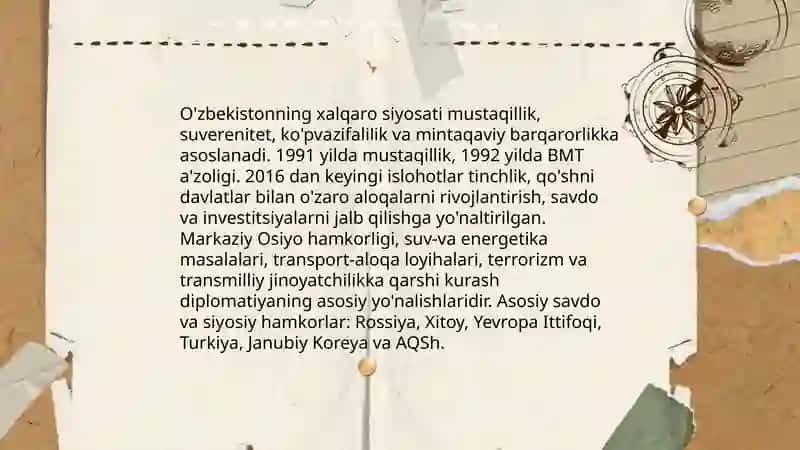 O'zbekiston va jahon hamjamiyati 3