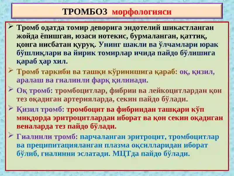 Тромбоз-Thrombosis 3