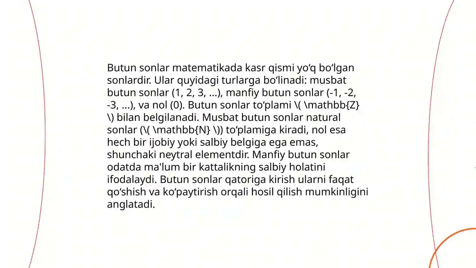 Butun sonlar va ularning turlari 3