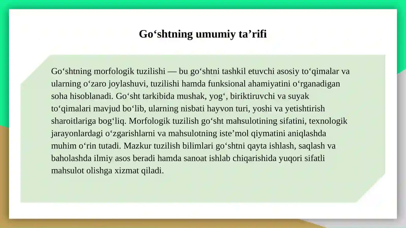 Morfologik tuzilishining ahamiyati 3