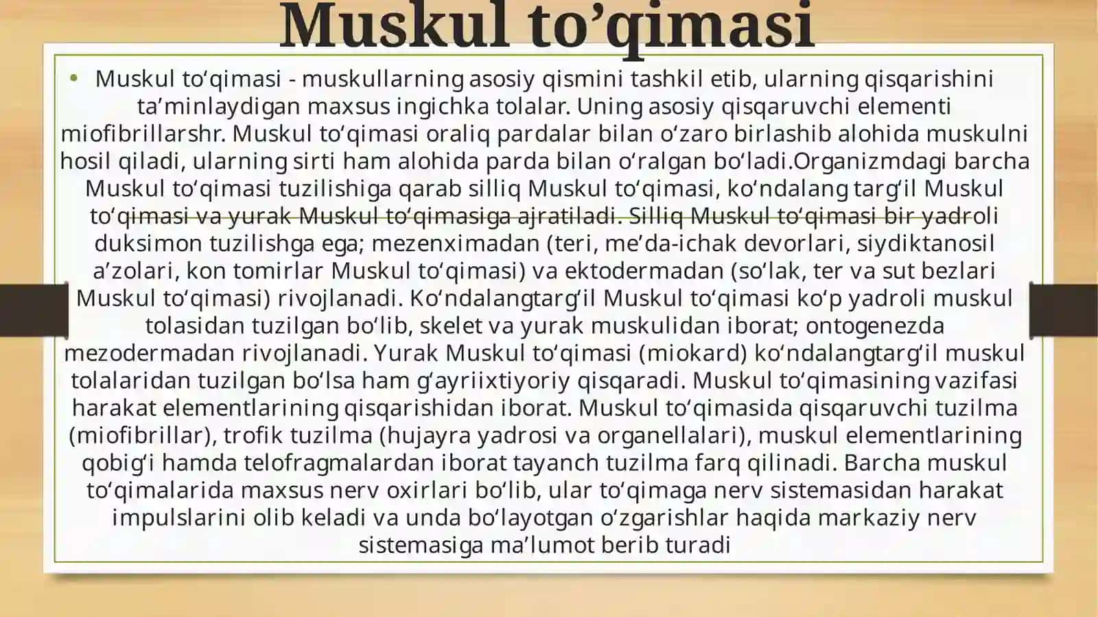 Muskulvanervto’qimasi 3