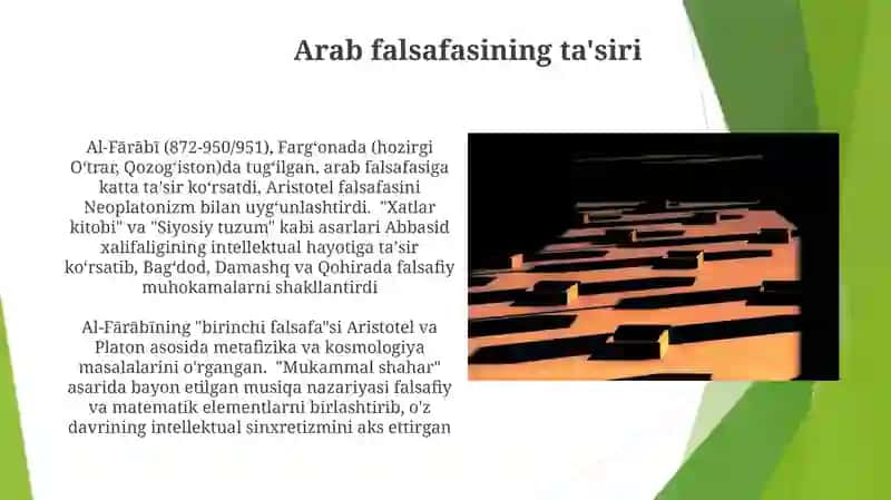 Al-Fārābīning falsafasi 3