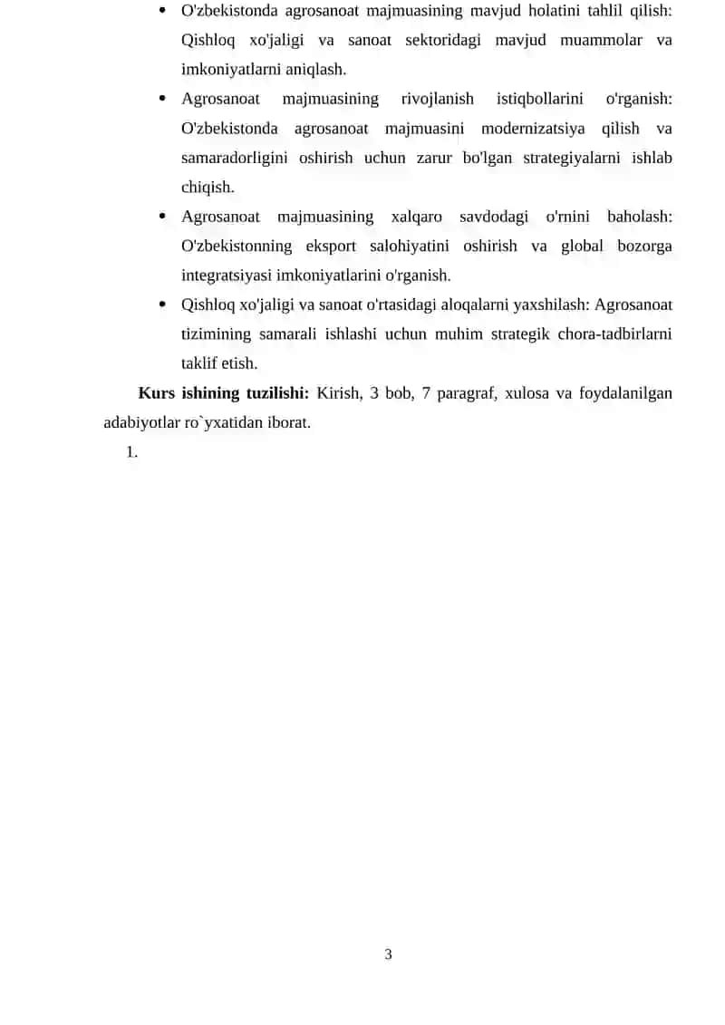 Agrosanoat majmuasining rivojlanish istiqbollari 3