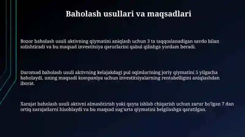 Baholashvakalkulatsiya 3