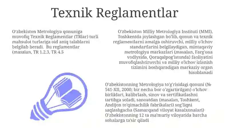 O‘zbekiston Respublikasining Metrologiya to’g’risidagi qonuni 3