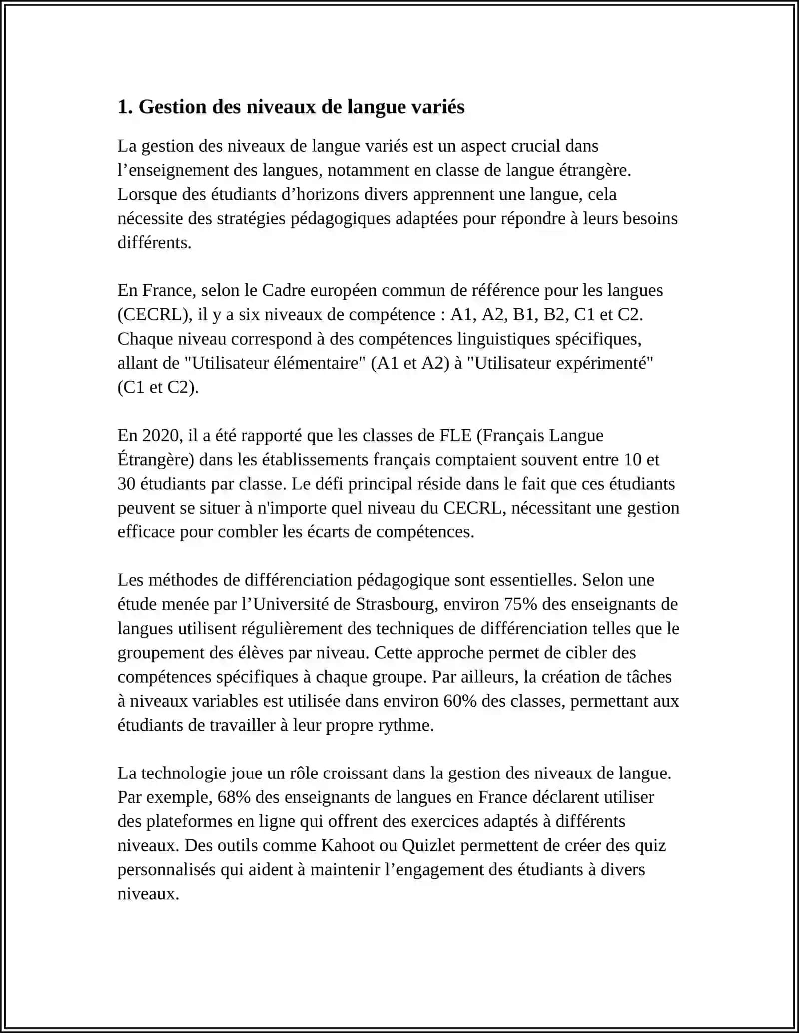 PROBLÈMES D’ENSEIGNEMENT FLE AVEC LES ADULTES 3