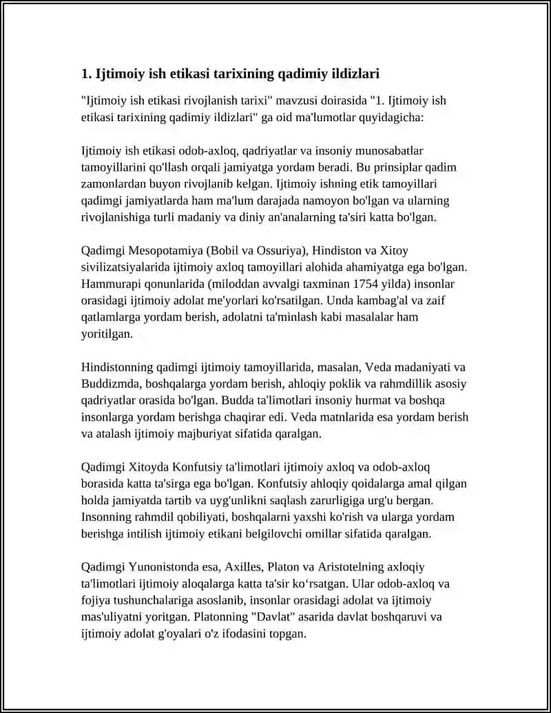 IJTIMOIY ISH ETIKASI RIVOJLANISHTARIXI 3