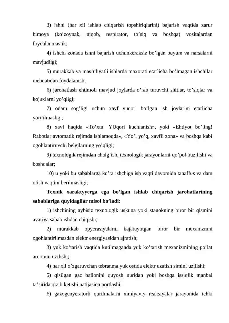 Baxtsiz hodisalarda birinchi yordam ko’rsatish 3
