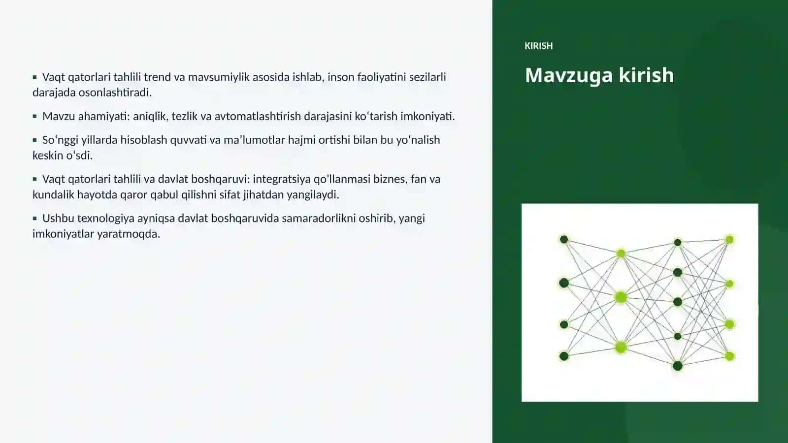 SUNʼIY INTELLEKT • PROFESSIONAL TAQDIMOT 3
