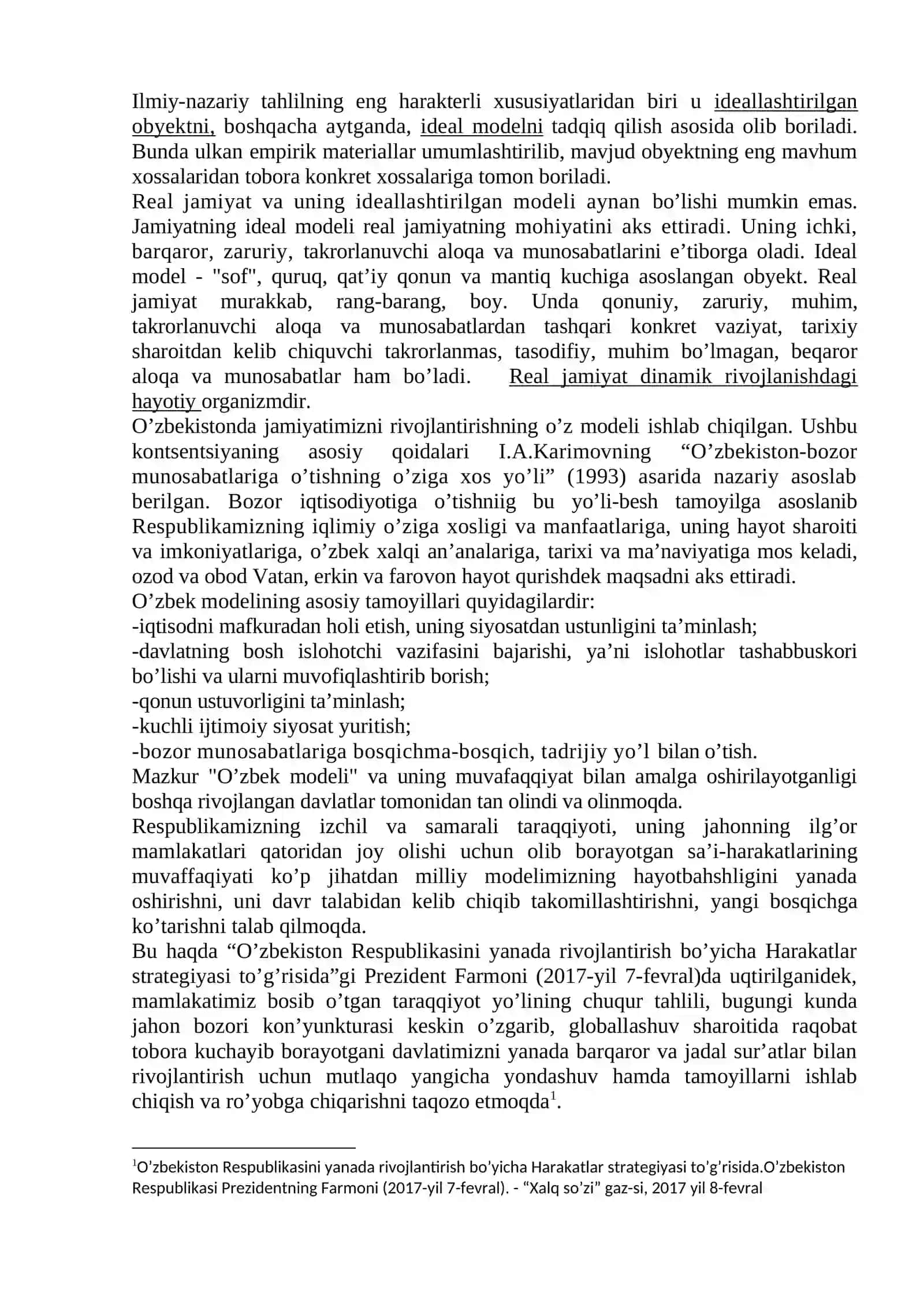 Jamiyat falsafasi 3