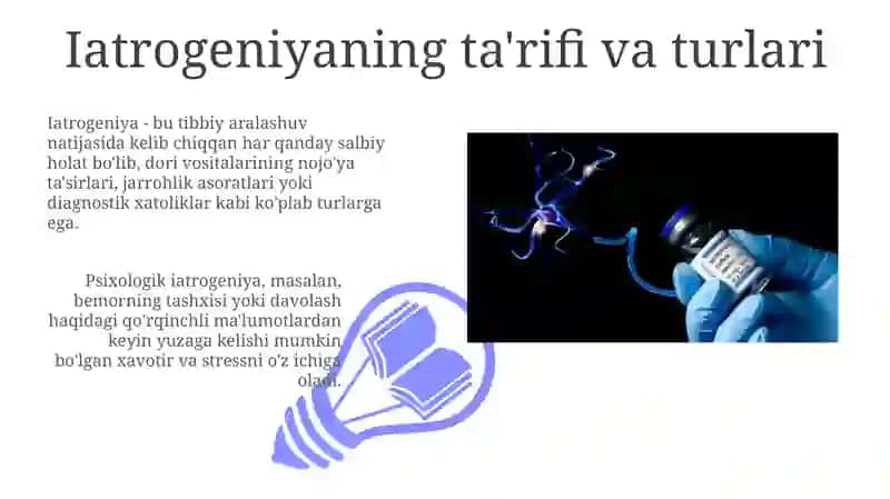 Hozirgi zamon tibbiyotida yatrogeniya muammolari 3