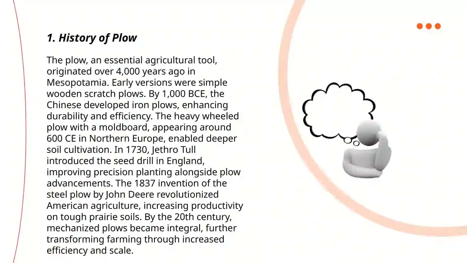 History of Plow 3