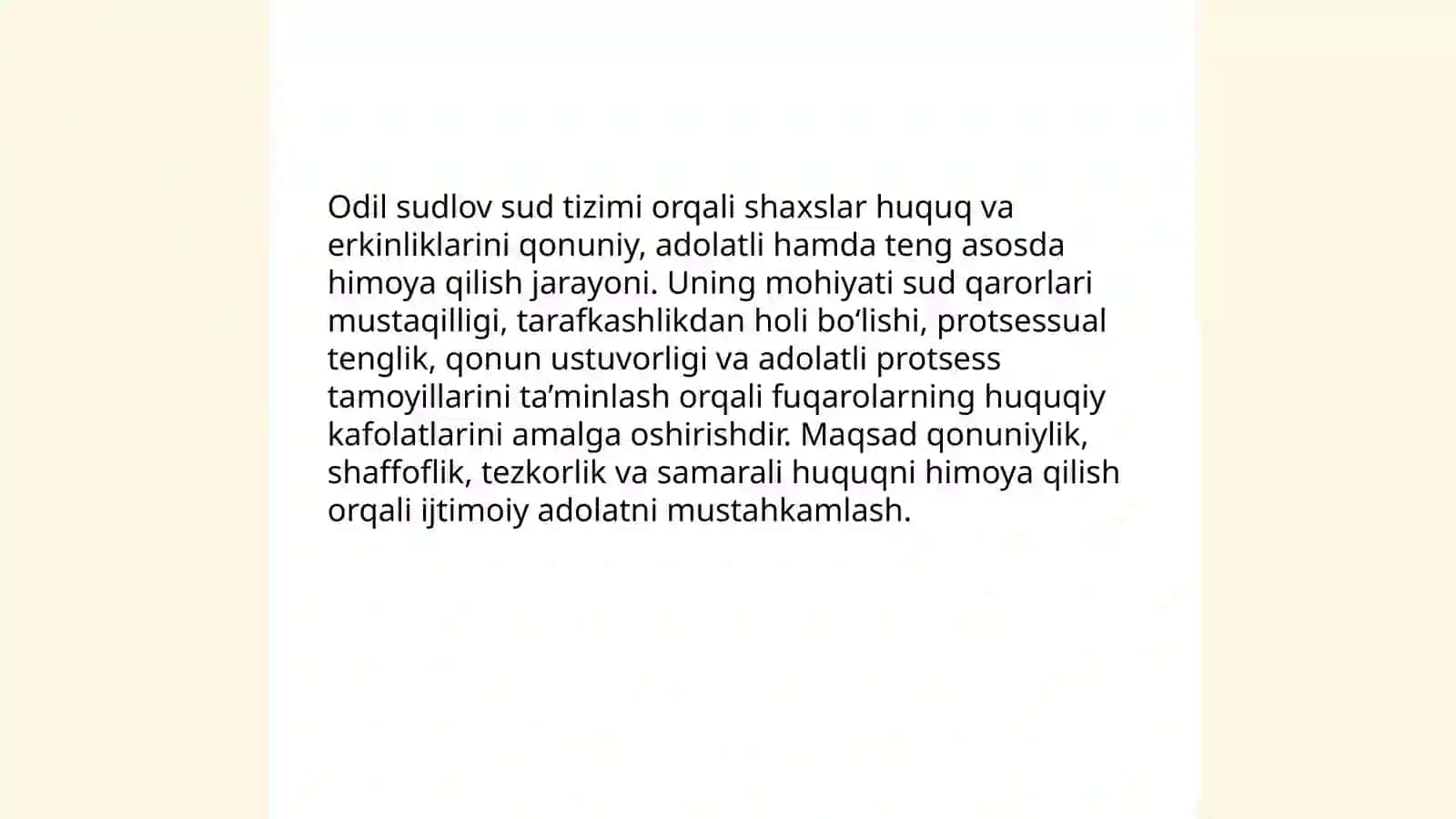 Odil sudlov tushunchasi va principlari 3