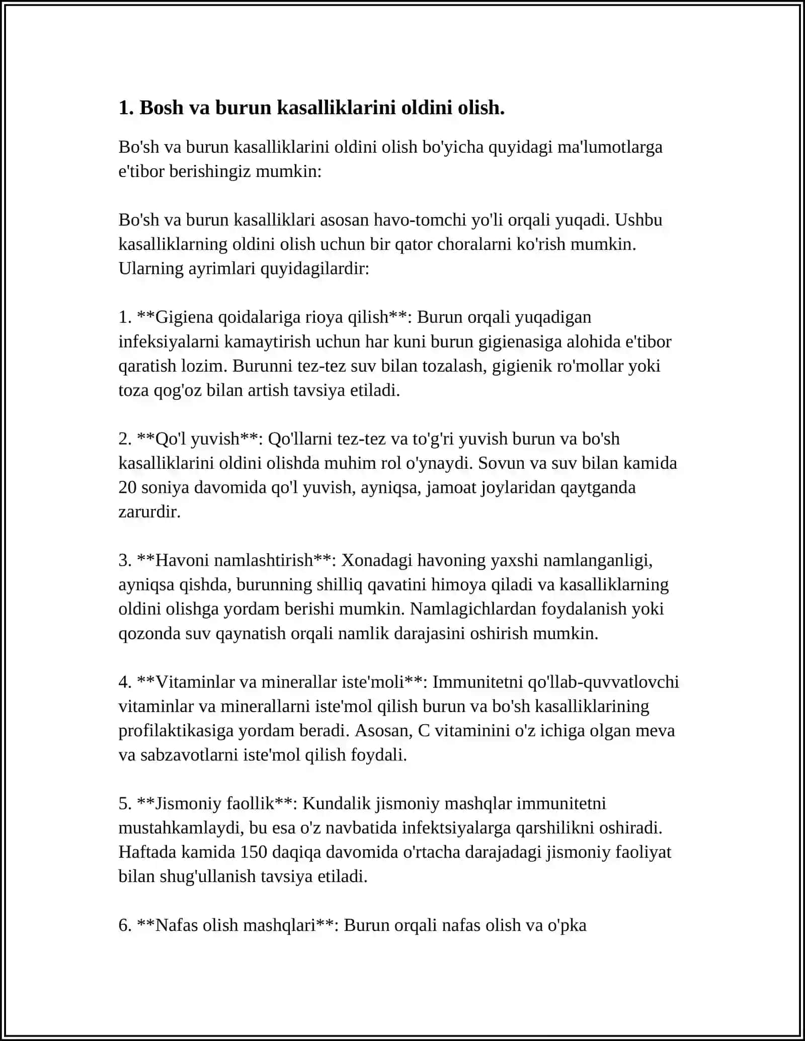 Bosh va bo'yindagi profilaktik bog'lamalar 3
