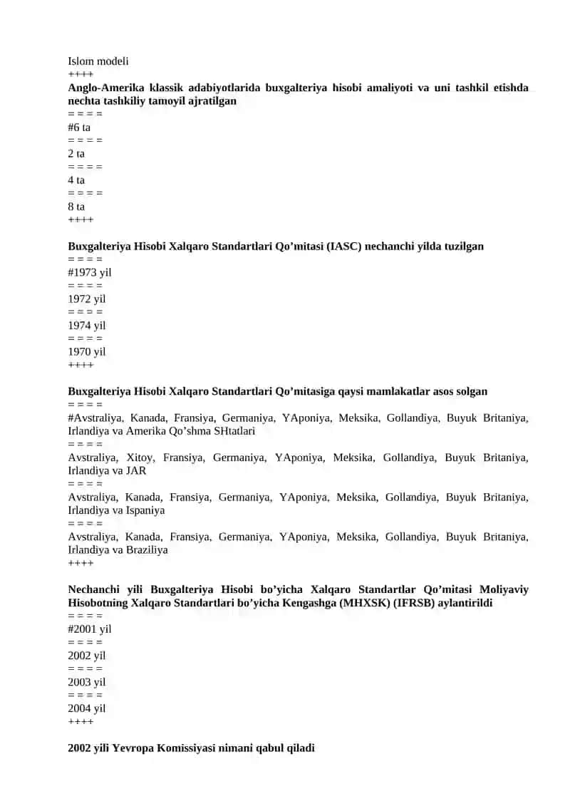 Buxgalteriya Hisobi Prinsiplari Kengashi (ARV) 3