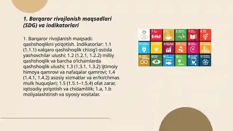 Global barqaror rivojlanish indikatorlari 3