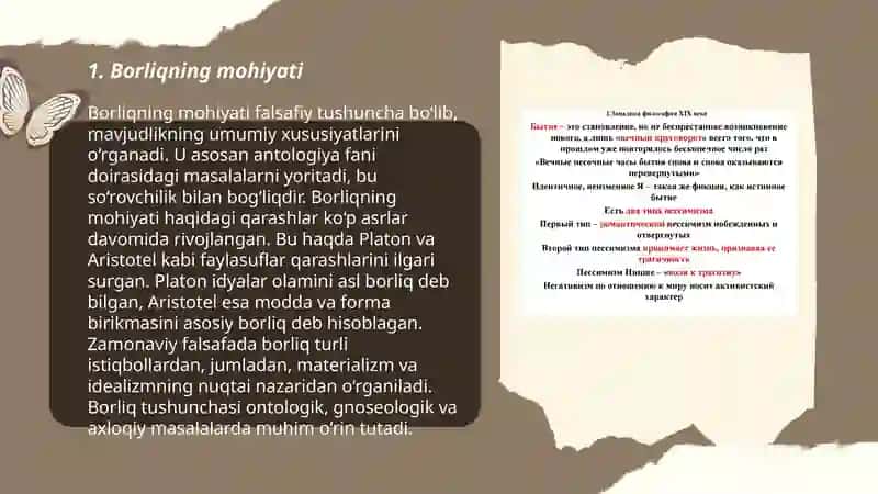 Borliq falsafasi 3