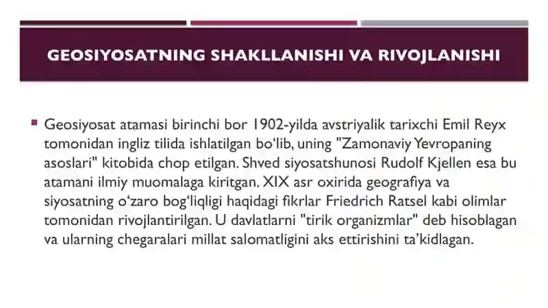 Geosiyosat asoslarining asosiy manbalari 3