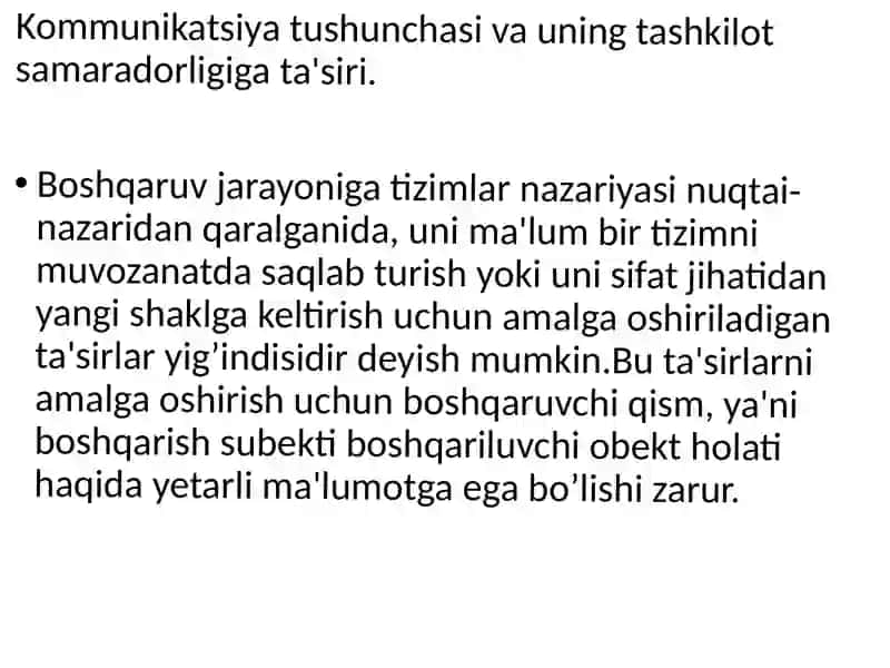 Kommunikatsiya-axborot jarayonini bog‘lovchivositasi sifatida 3