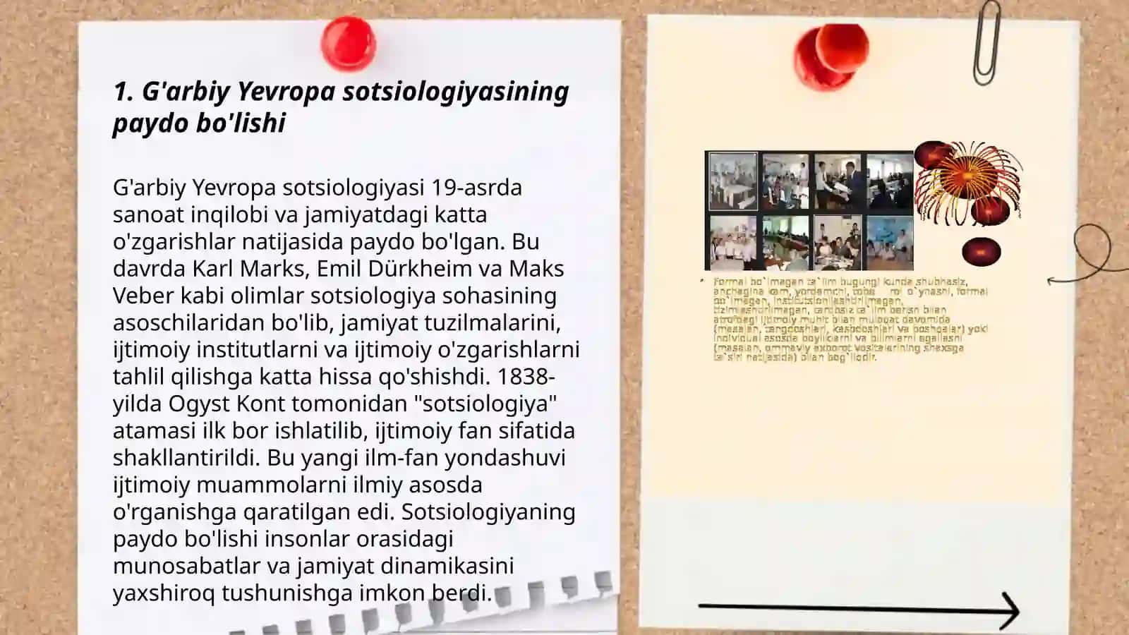 G'arbiy Yevropa va Amerika sotsiologiyasi rivojlanishi 3