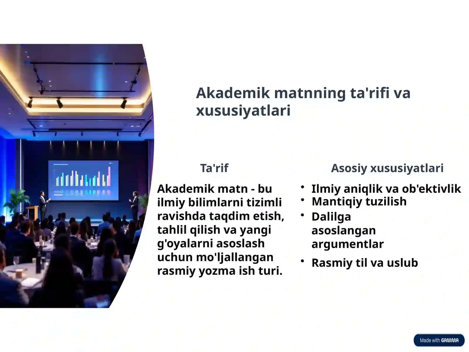 Akademik matn va uning tarkibiy tuzilishi 3