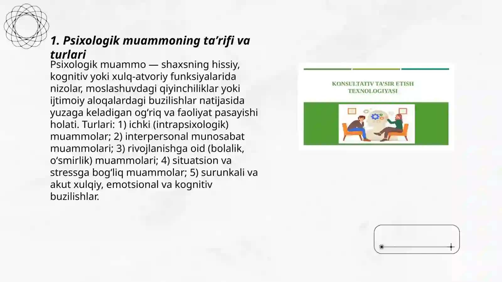 Psixologik muammo 3