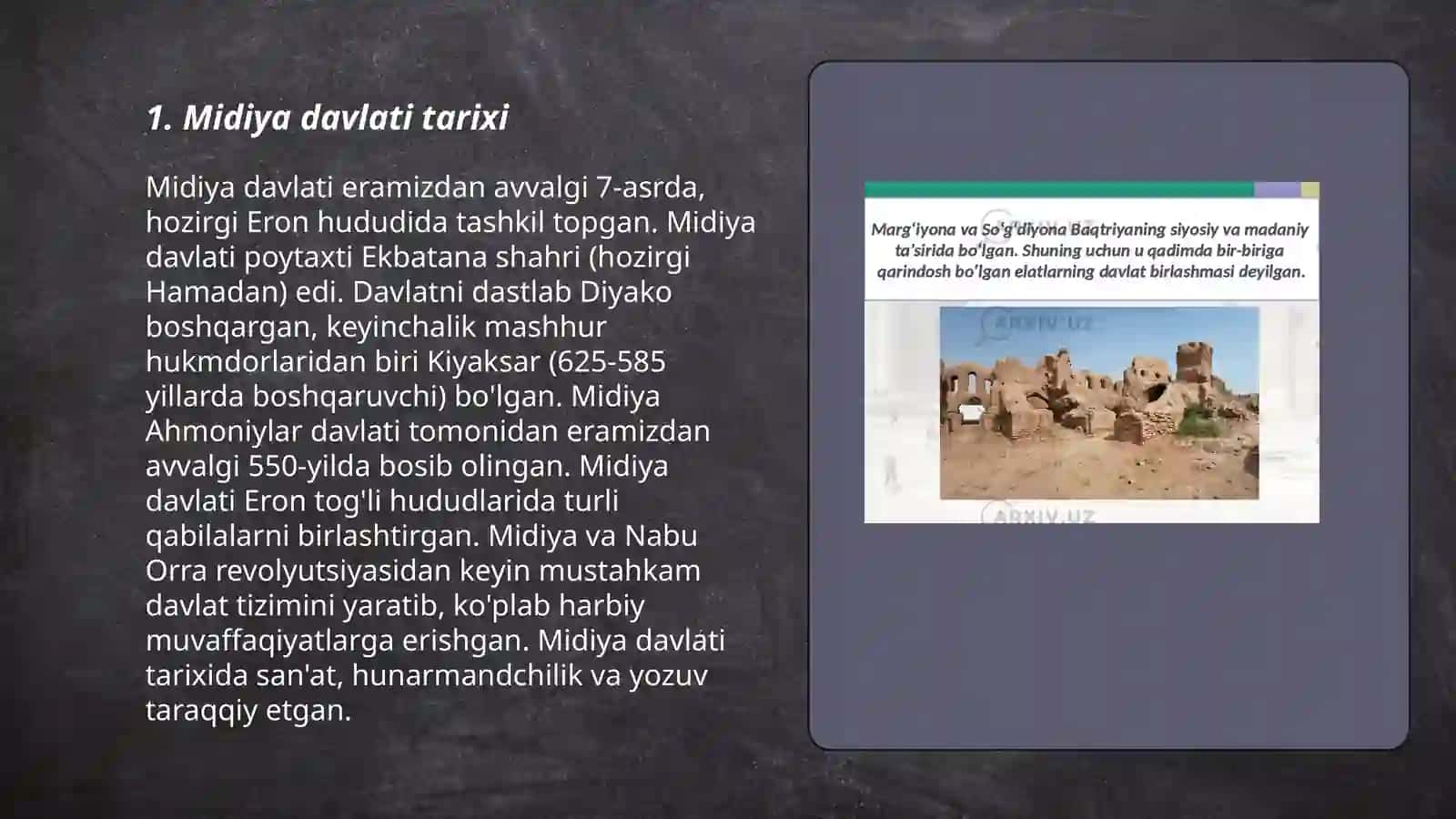 Midiya davlati tarixi 3