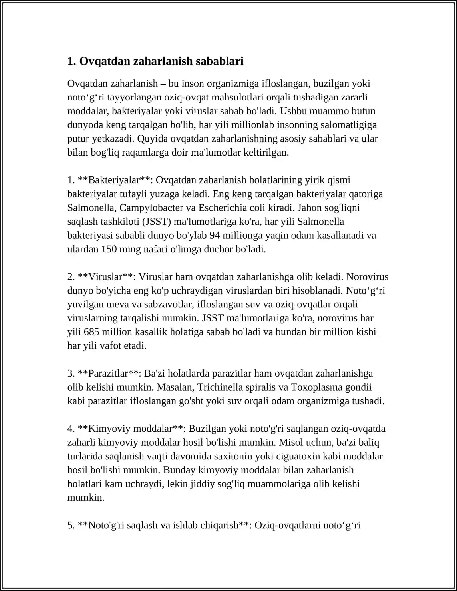 OVQATDAN ZAHARLANISHLAR VA ULARNING PROFILAKTIKASI 3