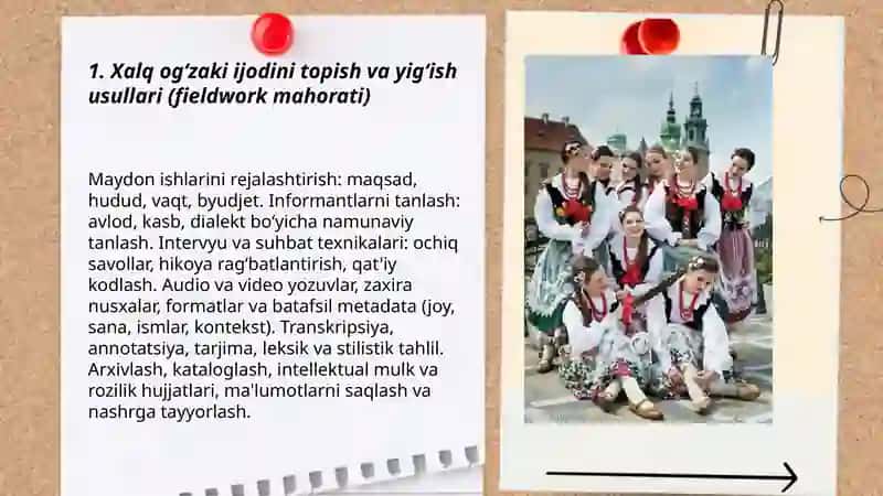 Xalq og'zaki ijodining mahorati 3