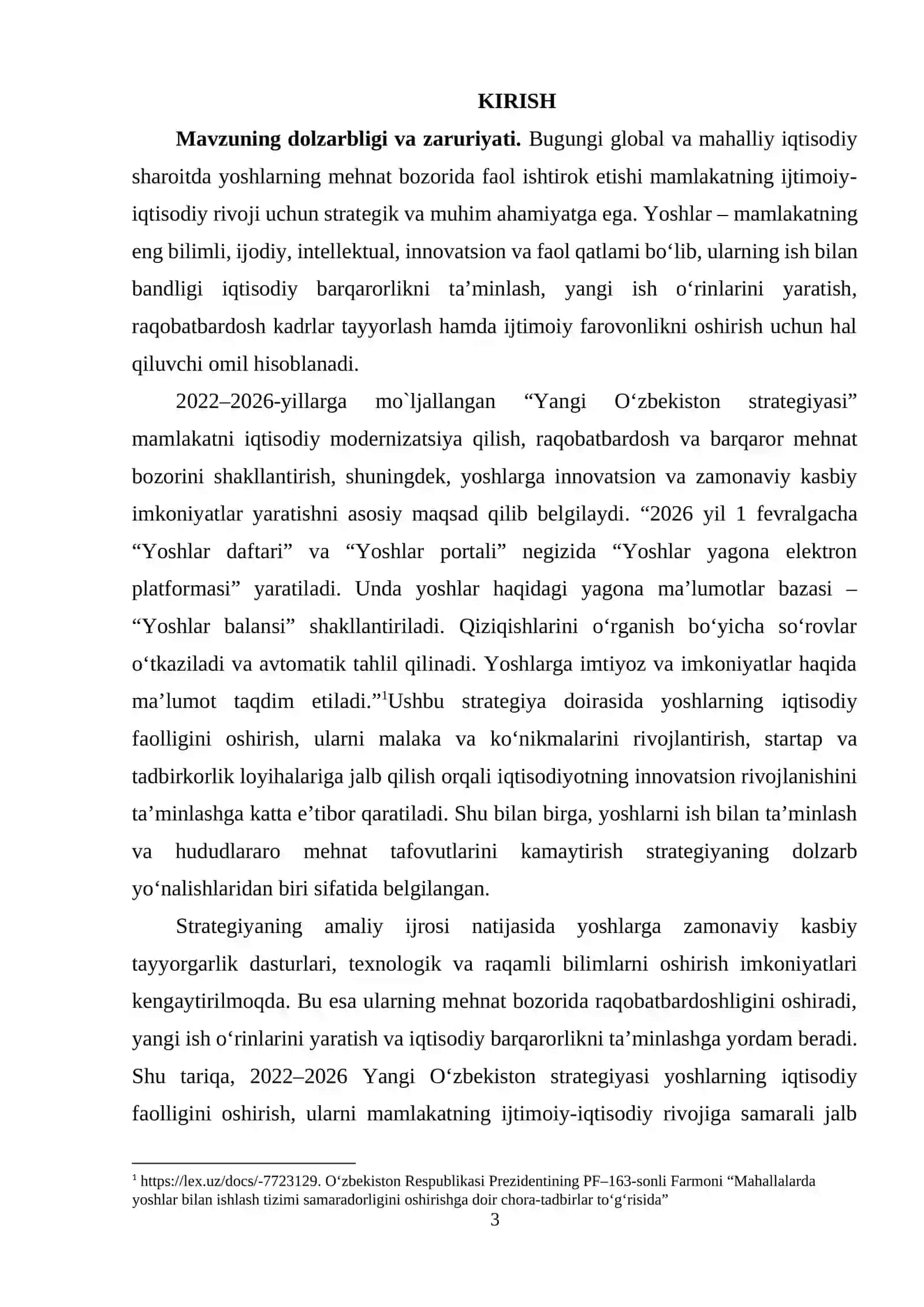 YOSHLARNING MEHNAT BOZORIDA IQTISODIY FAOLLIGINI OSHIRISH YO`LLARI 3
