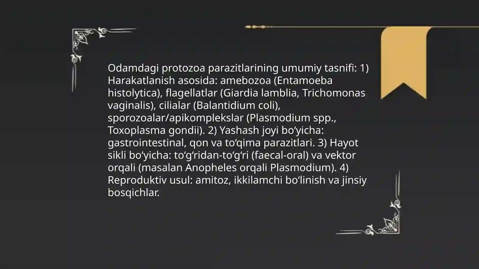 Odamdagi protozoa parazitlari 3