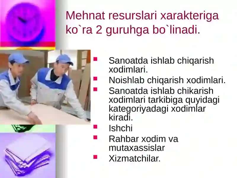 Mehnat resurslari mobilligini o'rganish 3