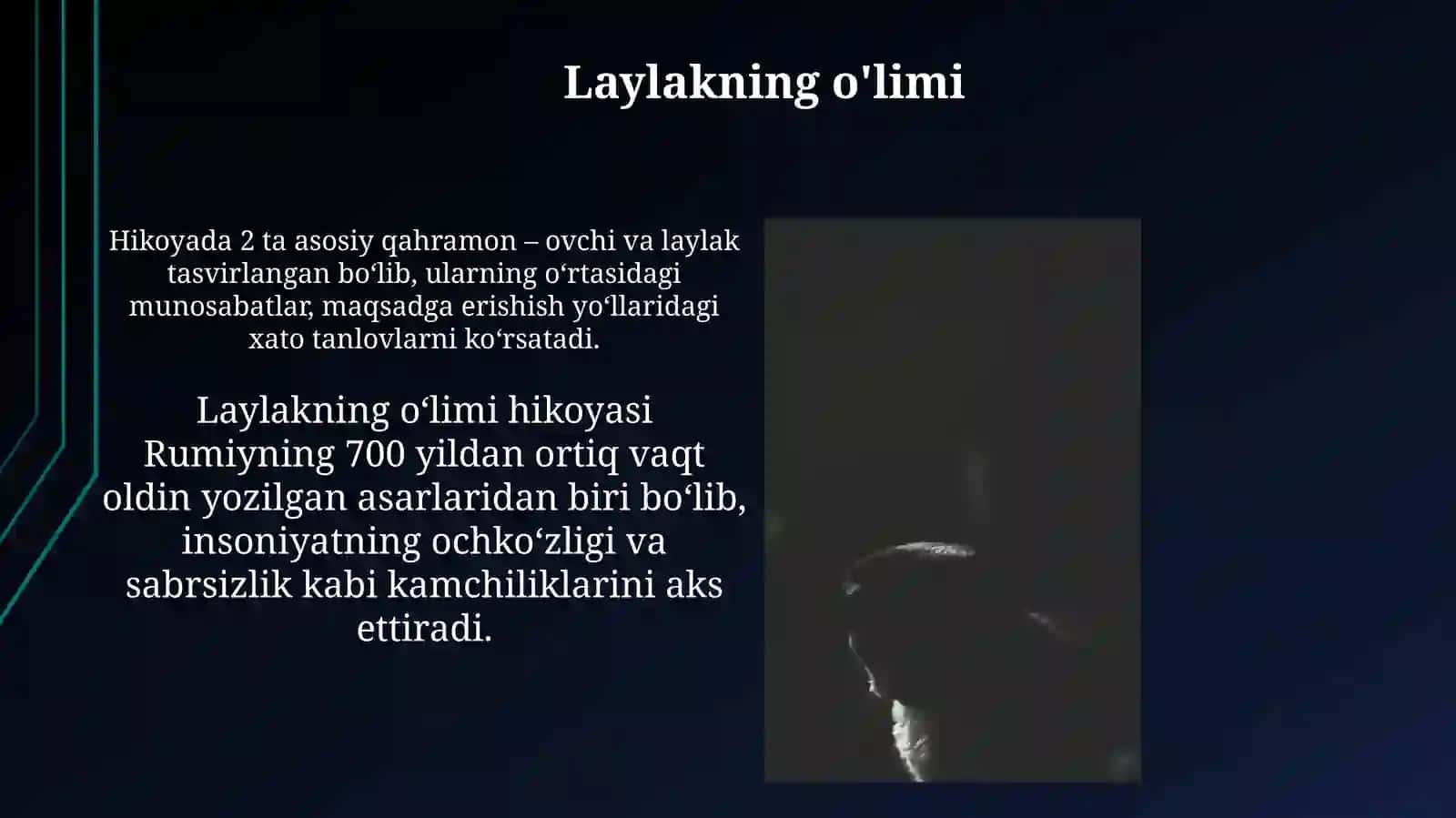 Jaloliddin Rumiyning Ovchi valochinrivoyati 3